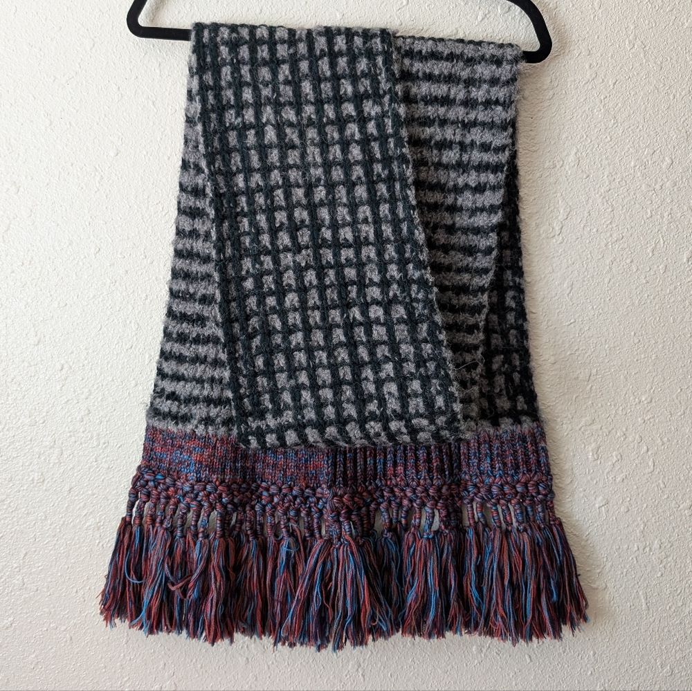 Rag & Bone Oversize Wool Alpaca Blend Winter Scarf